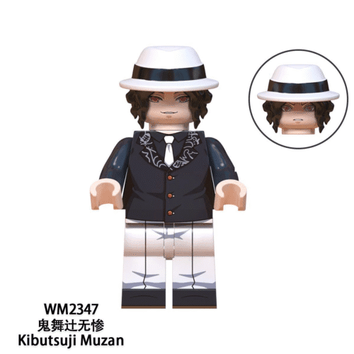 Anime Demon Slayer Muzan Kibutsuji Minifigures WM2347