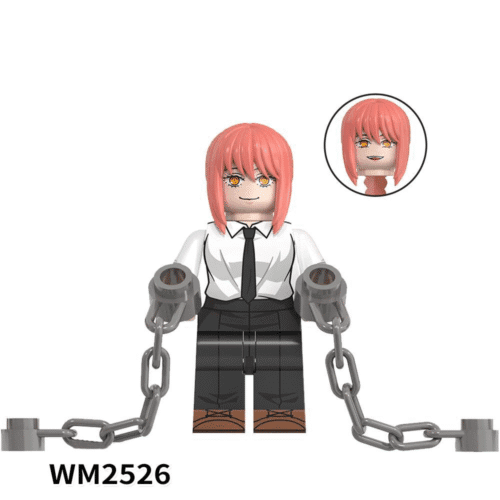 Anime Chainsaw Man Makima Minifigures WM2526