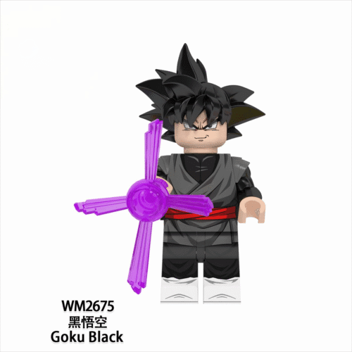 Anime Dragon Ball Z Goku Black Minifigures WM2675