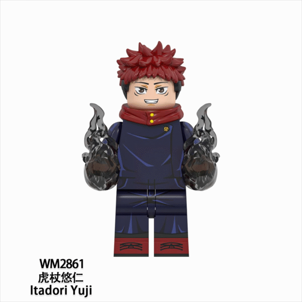 Anime Jujutsu Kaisen Itadori Yuji Minifigures WM2861