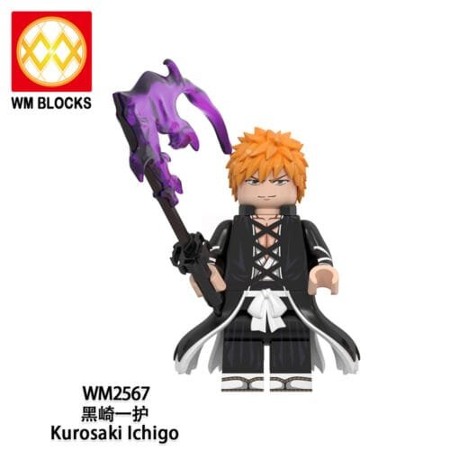 Anime Bleach Ichigo Kurosaki Minifigures WM2567