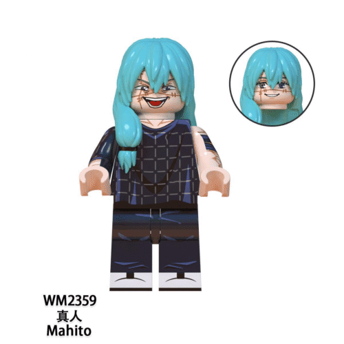 Anime Jujutsu Kaisen Mahito Minifigures WM2359