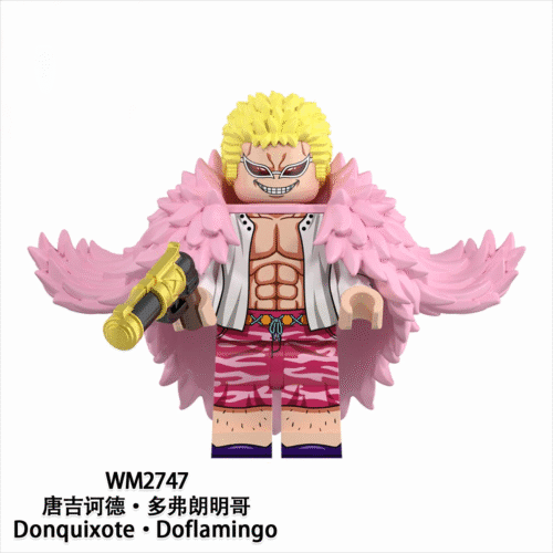 Anime One Piece Donquixote Doflamingo Minifigures WM2747