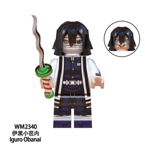 Anime Demon Slayer Obanai Iguro Minifigures WM2340
