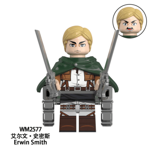 Anime Attack on Titan Erwin Smith Minifigures WM2577