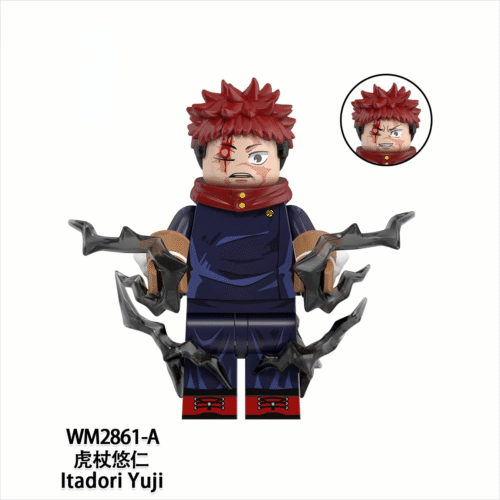 Anime Jujutsu Kaisen Itadori Yuji Minifigures WM2861A