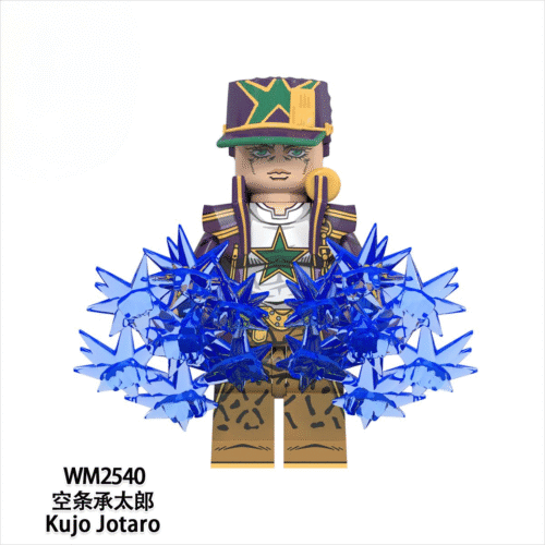Anime JoJo??s Bizarre Adventure Jotaro Kujo Minifigures WM2540