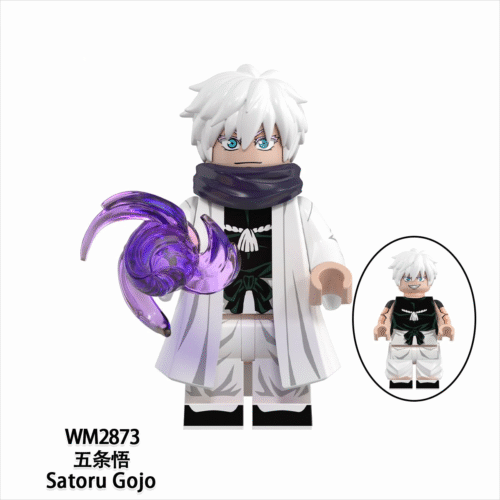 Anime Jujutsu Kaisen Gojo Satoru Minifigures WM2873