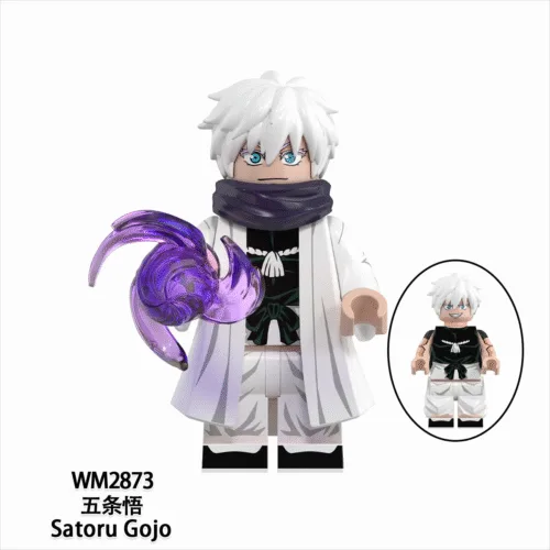 Anime Jujutsu Kaisen Gojo Satoru Minifigures WM2873