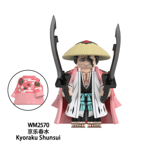Anime Bleach Kyoraku Shunsui Minifigures WM2570