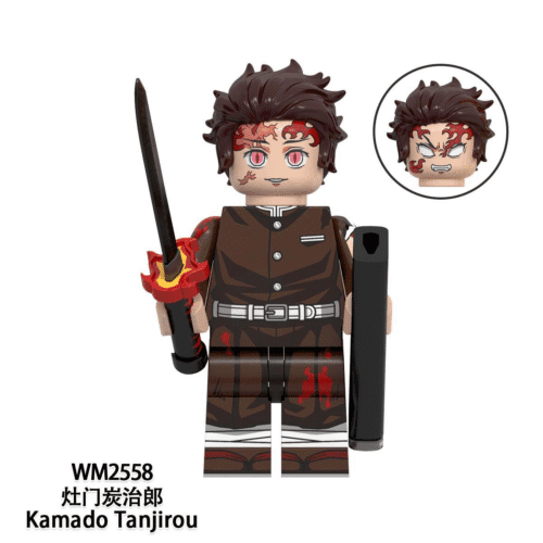 Anime Demon Slayer Tanjiro Kamado Minifigures WM2558