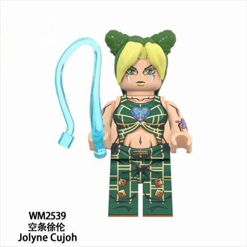 Anime JoJo??s Bizarre Adventure Jolyne Cujoh Minifigures WM2539