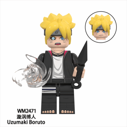 Anime Naruto Shippuden Uzumaki Boruto Minifigures WM2471
