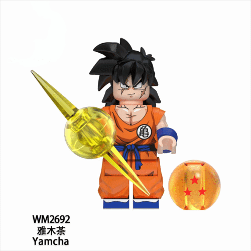 Anime Dragon Ball Z Yamcha Minifigures WM2692