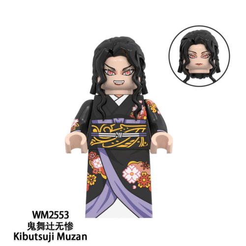 Anime Demon Slayer Muzan Kibutsuji Minifigures WM2553