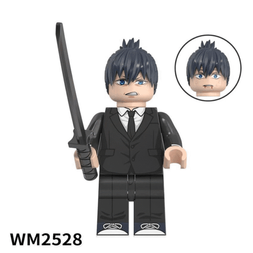 Anime Chainsaw Man Hayakawa Aki Minifigures WM2528