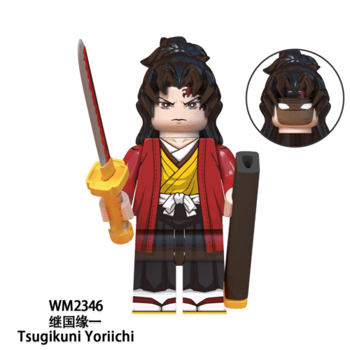 Anime Demon Slayer Yoriichi Tsugikuni Minifigures WM2346