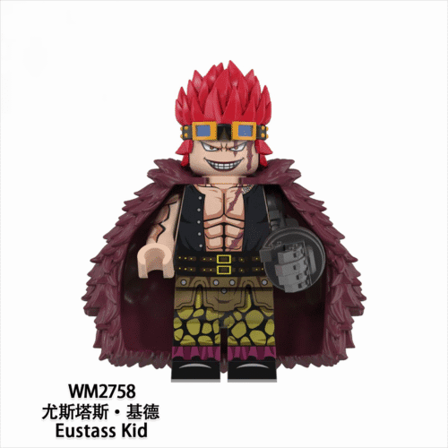 Anime One Piece Eustass Kid Minifigures WM2758
