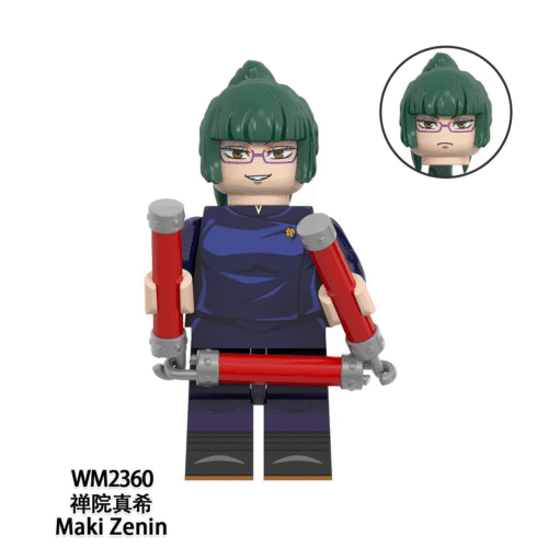 Anime Jujutsu Kaisen Maki Zenin Minifigures WM2360