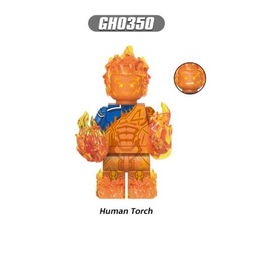 Marvel Human Torch (Marvel Rivals) Minifigures GH0350