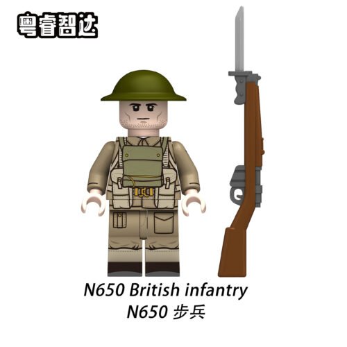 British Infantry Minifigures N650