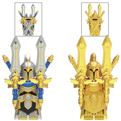 World of Warcraft 7th Legion Minifigures DT016 DT017