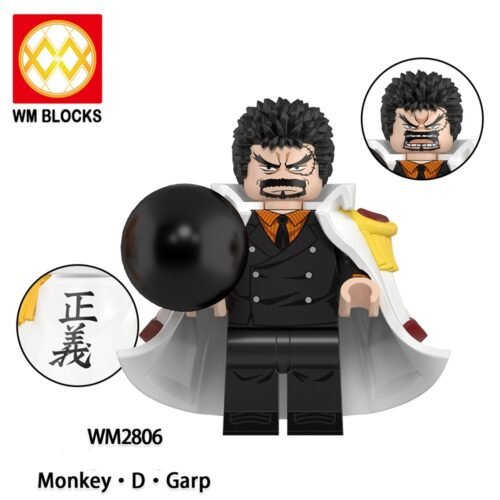 Anime ONE PIECE Monkey. D. Garp Minifigures WM2806