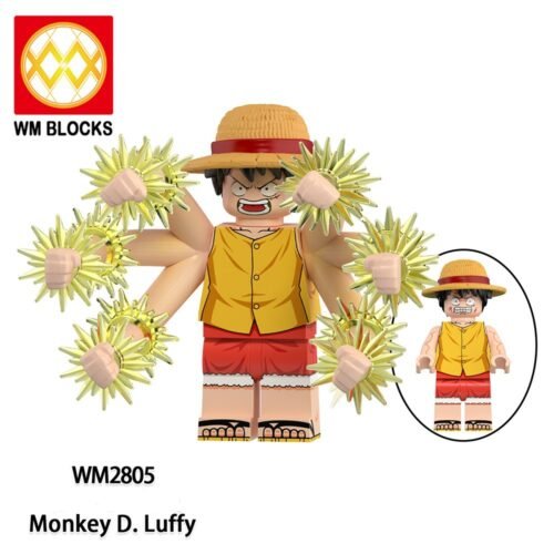 Anime ONE PIECE Monkey D. Luffy Minifigures WM2805