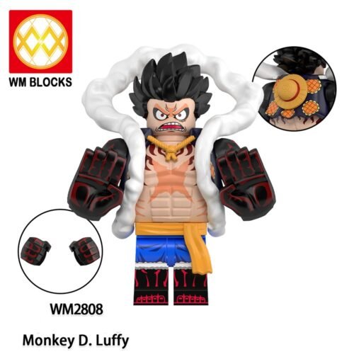Anime ONE PIECE Monkey D. Luffy Minifigures WM2808