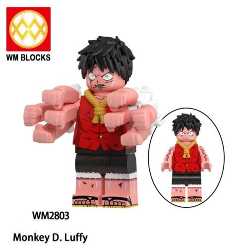 Anime ONE PIECE Monkey D. Luffy Minifigures WM2803