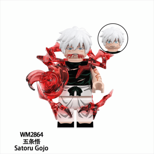 Anime Jujutsu Kaisen Gojo Satoru Minifigures WM2864