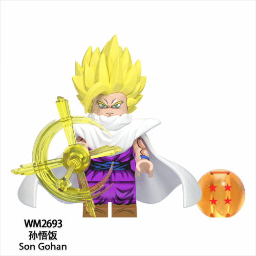 Anime Dragon Ball Z Son Gohan Minifigures WM2693