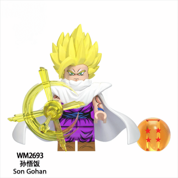Anime Dragon Ball Z Son Gohan Minifigures WM2693