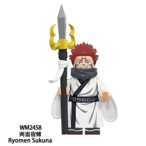 Anime Jujutsu Kaisen Ryomen Sukuna Minifigures WM2458