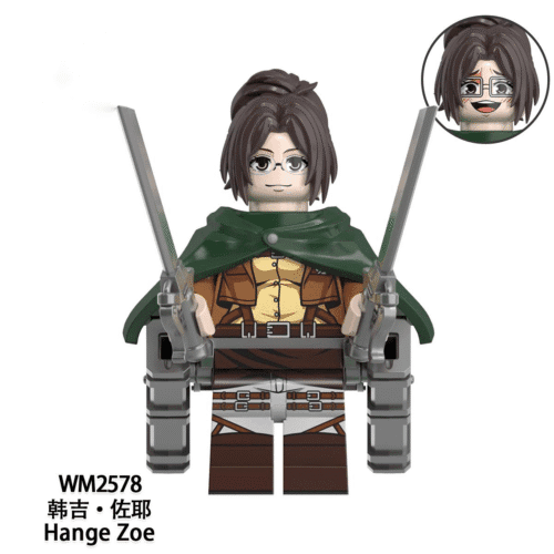 Anime Attack on Titan Hange Zoe Minifigures WM2578