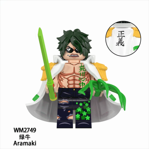 Anime One Piece Aramaki Minifigures WM2749