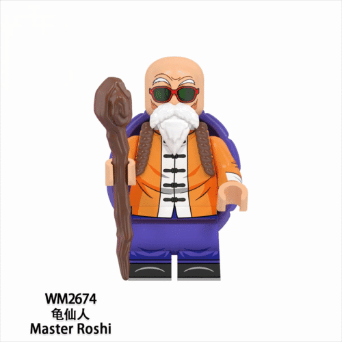 Anime Dragon Ball Z Master Roshi Minifigures WM2674