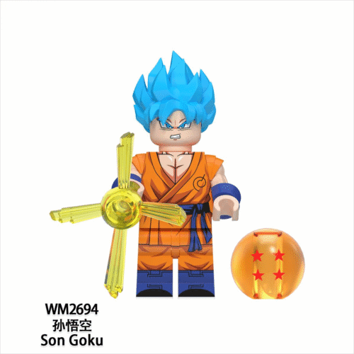 Anime Dragon Ball Z Son Goku Minifigures WM2694