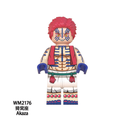 Anime Demon Slayer Akaza Minifigures WM2176