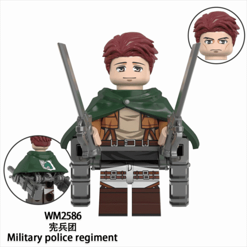 Anime Attack on Titan Military Police Regiment Minifigures WM2586
