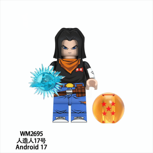 Anime Dragon Ball Z Android 17 Minifigures WM2695