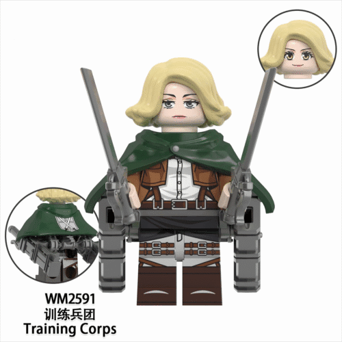 Anime Attack on Titan Training Corps Minifigures WM2591