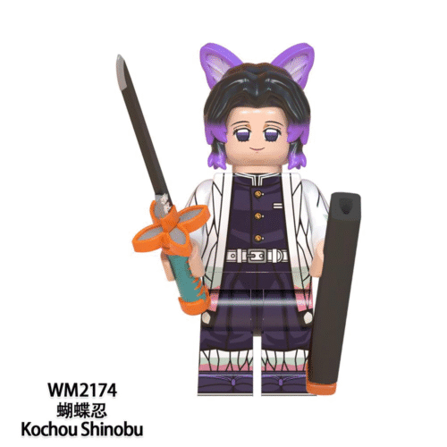 Anime Demon Slayer Shinobu Kochou Minifigures WM2174