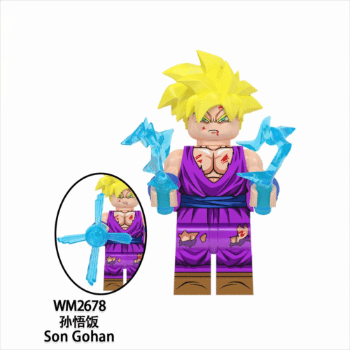Anime Dragon Ball Z Son Gohan Minifigures WM2678