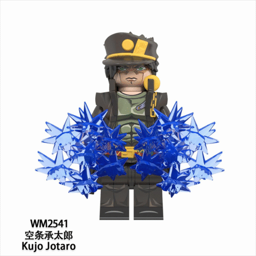 Anime JoJo??s Bizarre Adventure Jotaro Kujo Minifigures WM2541