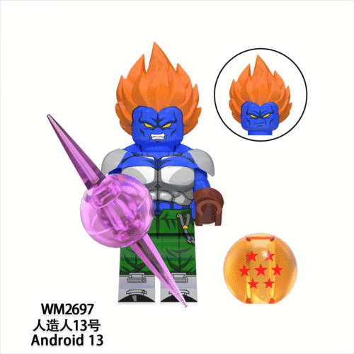 Anime Dragon Ball Z Android 13 Minifigures WM2697