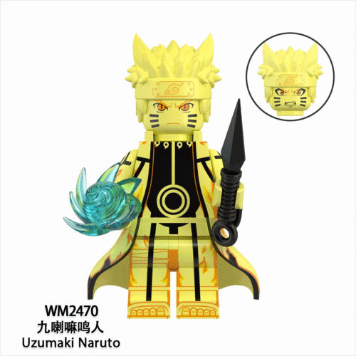 Anime Naruto Shippuden Uzumaki Naruto Minifigures WM2470