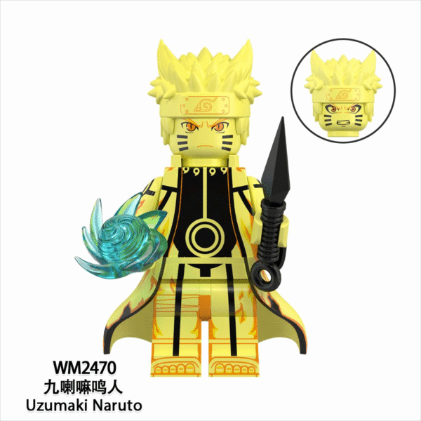 Anime Naruto Shippuden Uzumaki Naruto Minifigures WM2470