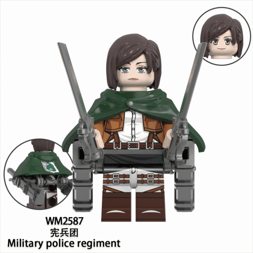 Anime Attack on Titan Military Police Regiment Minifigures WM2587