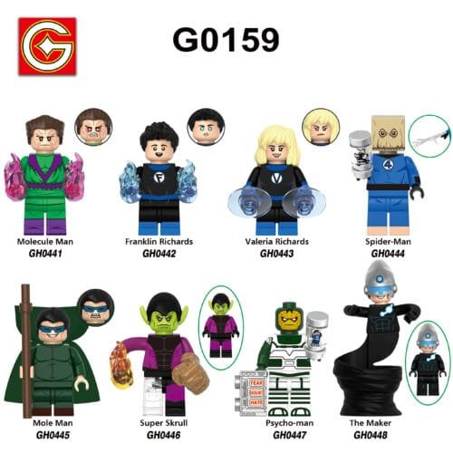 Marvel Fantastic Four Minifigures G0159